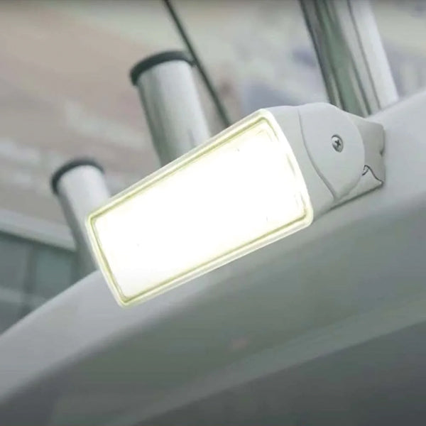 Hella dækslys sea hawk LED 9-33V hvid 18 watt