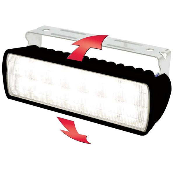 Hella Dækslys Sea hawk LED 9-33V sort 18 watt
