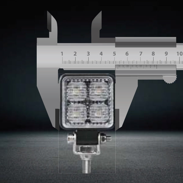1852 Mini Cube Led Dækslys 10 30 V Dc, 1200 Lm