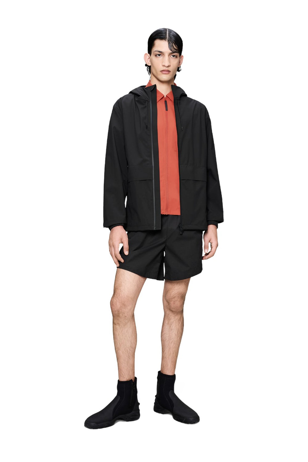 Rains Suva Hardshell Pocket Jacket W3 Black