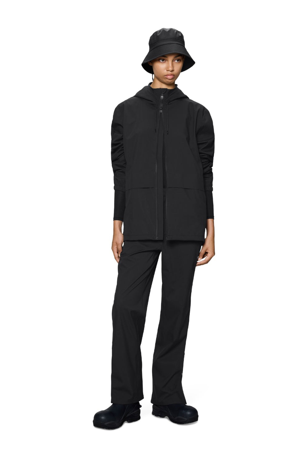Rains Suva Hardshell Pocket Jacket W3 Black