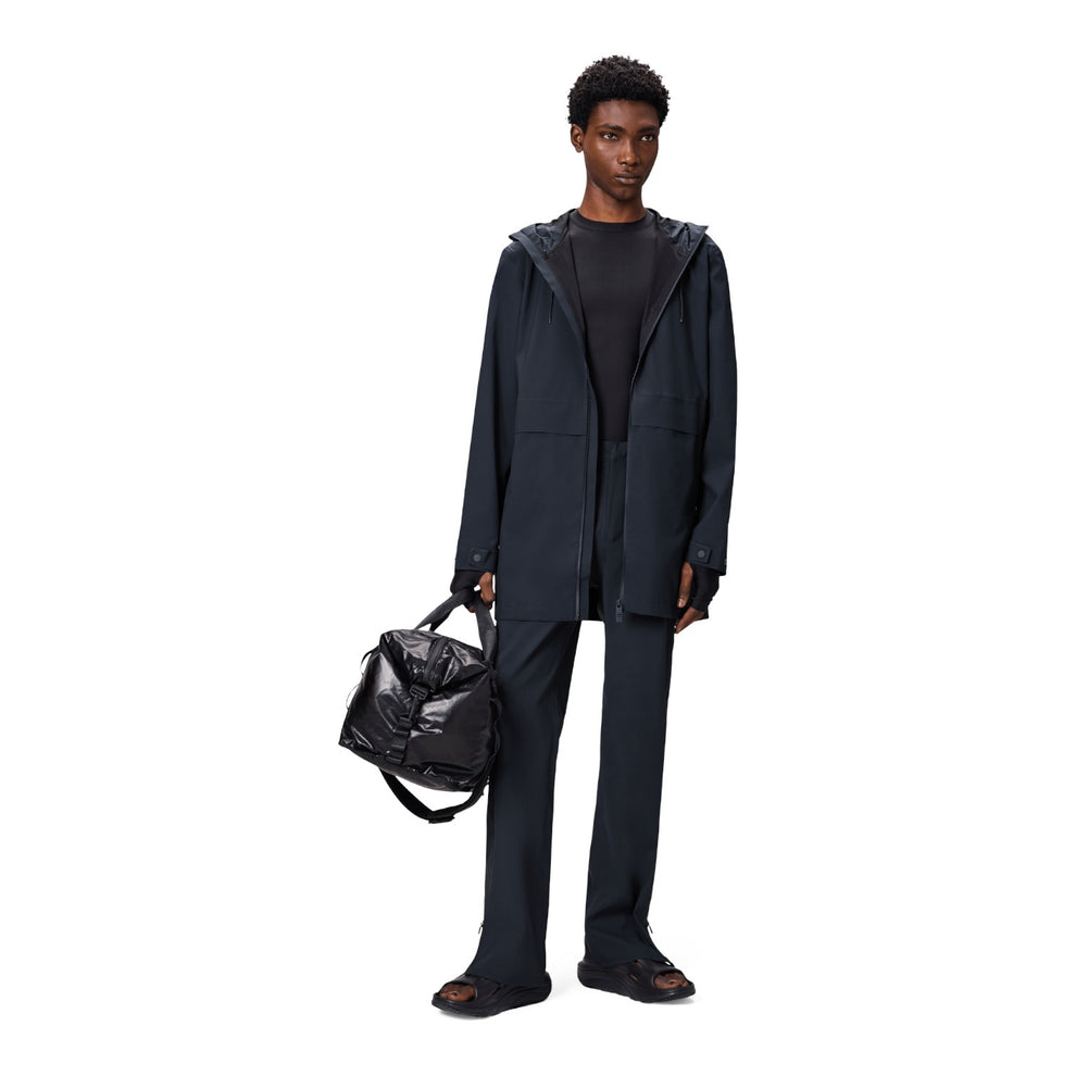 Rains U Suva Hardshell Long Jacket W3 Navy