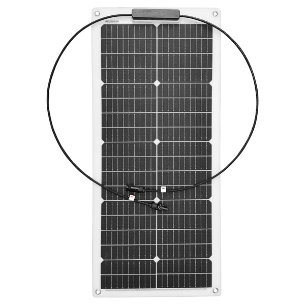 1852 Fleksibelt Solcellepanel 50 W, 86x39 cm
