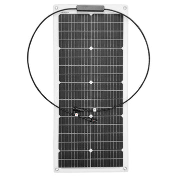 1852 Fleksibelt Solcellepanel 50 W, 86x39 cm