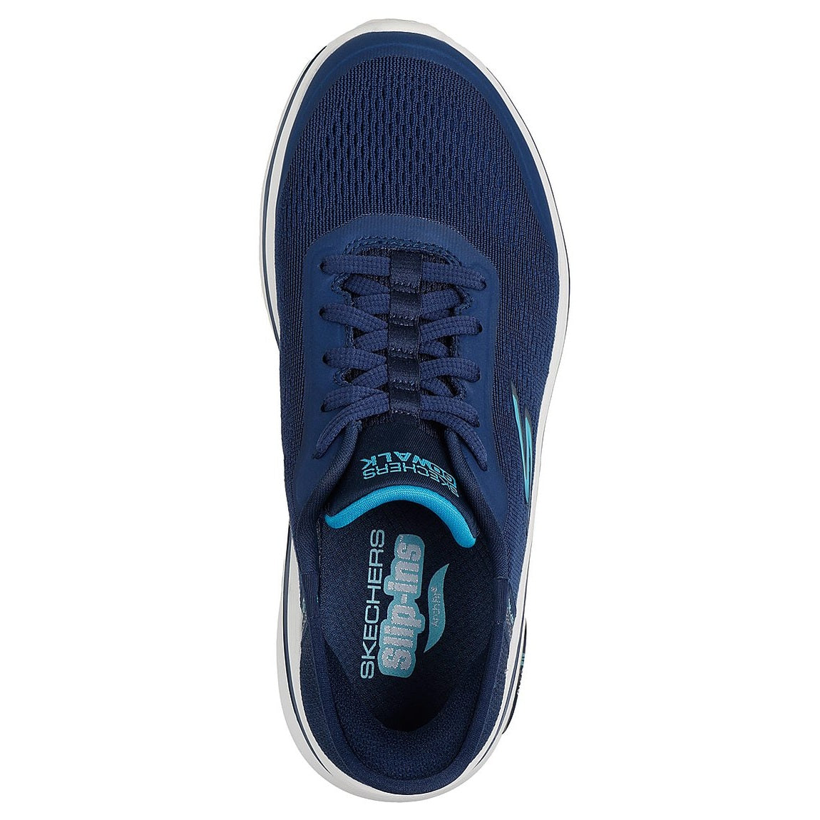Skechers W Go Walk Arch Fit 2.0 Sneakers - Valenc - Navy/Aqua