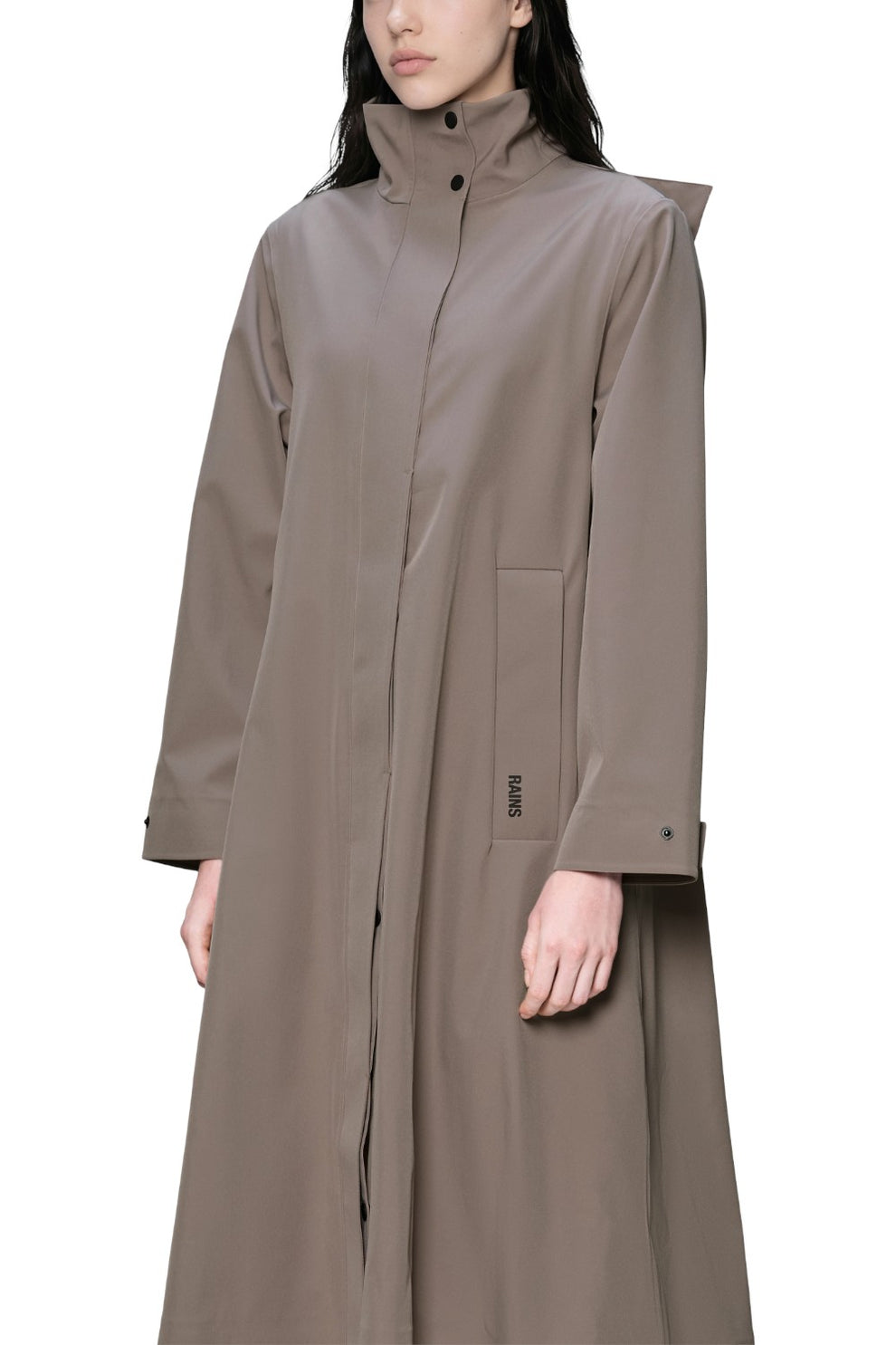 Rains Suva Softshell A Line W Jacket W3T2 Cinder
