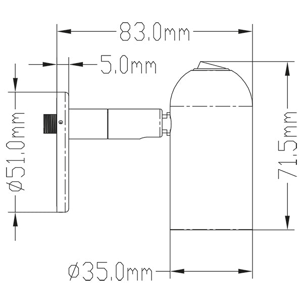 Mini læselampe LED
