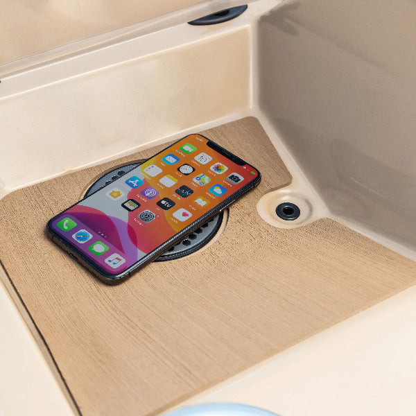 ROKK Surface, non-slip Trådløs lader 10W vandtæt, 12/24V