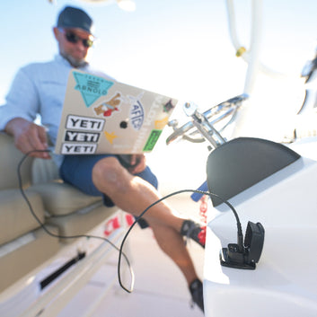 ScanStrut Flip-Pro USB-A & USB-C lader vandtæt, 12-24V