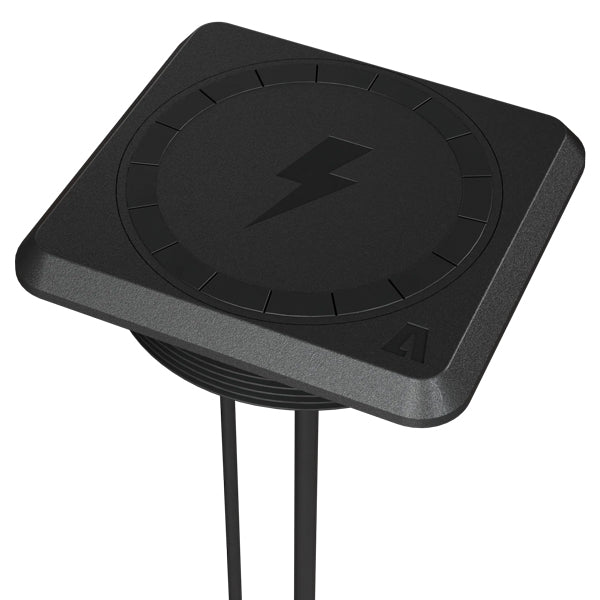 AquaAmp 800 trådløs overflade monteret mobil lader 12V 25W Qi2