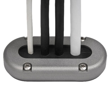 ScanStrut Dæksgennemføring til 4 x <15mm ledninger, Alu