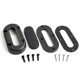 ScanStrut dæksgennemføring til 4 x <15mm ledninger, sort