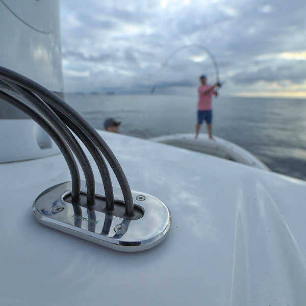 ScanStrut Kabelgennemføring lavprofil <15mm, RF