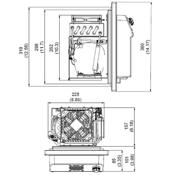 Isotherm kølesystem VE200 max 200 liter