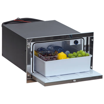 Isotherm cruise inox køleskuffe 36L kompressor BD35F2 12/24v