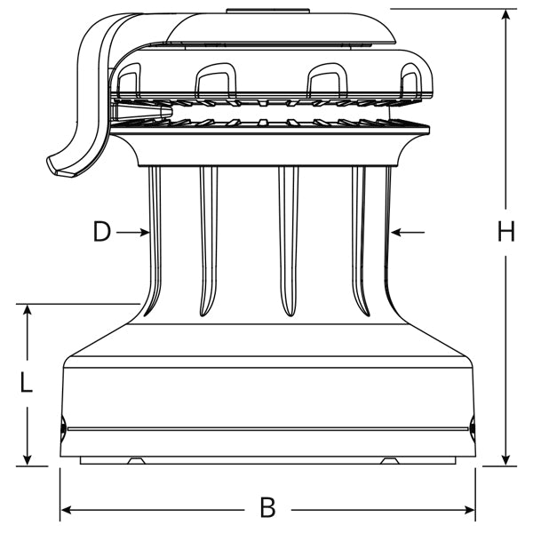 Ronstan Orbit spil quicktrim 30 QT