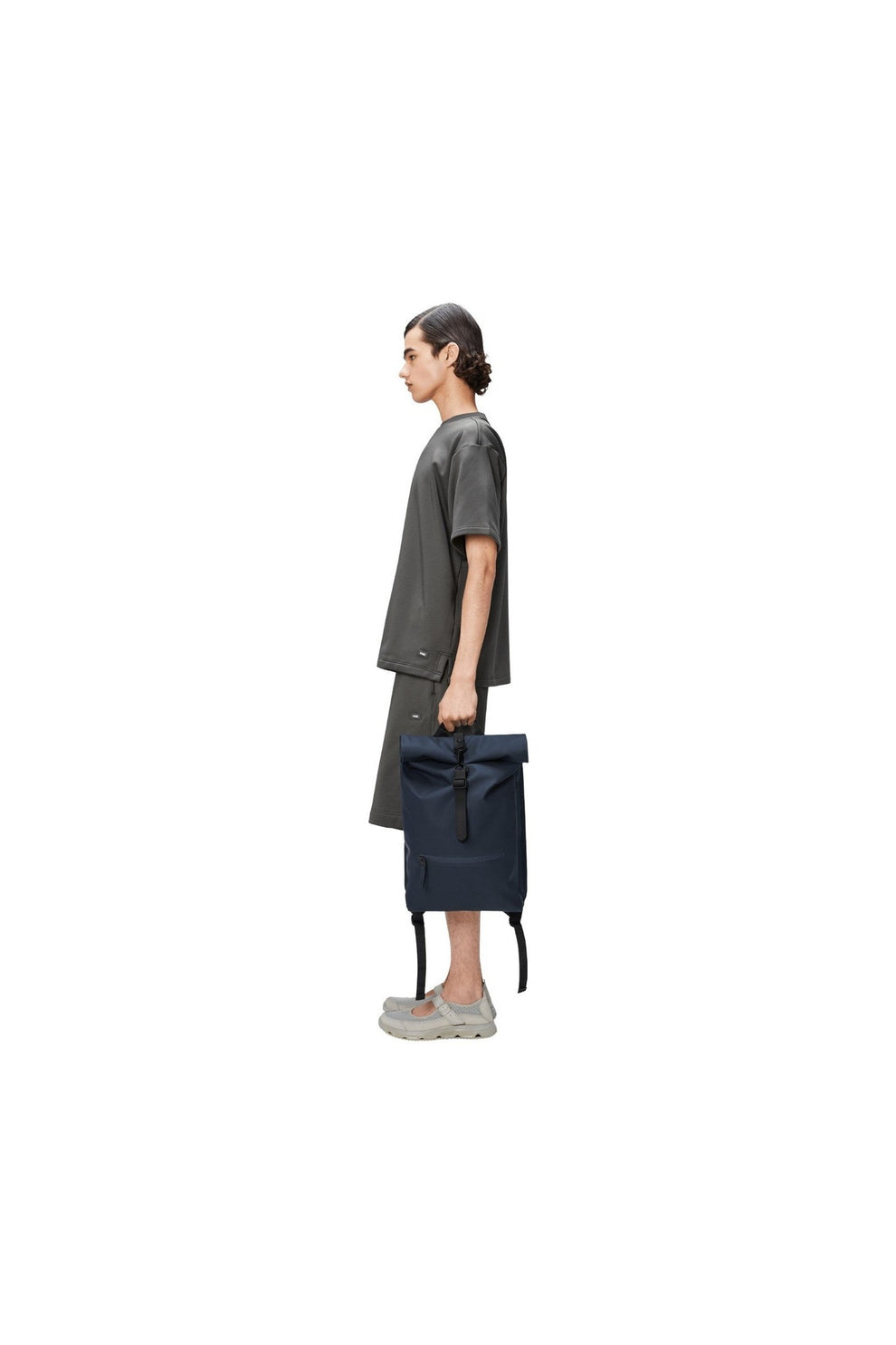 Rains Rolltop Rucksack W3 Navy
