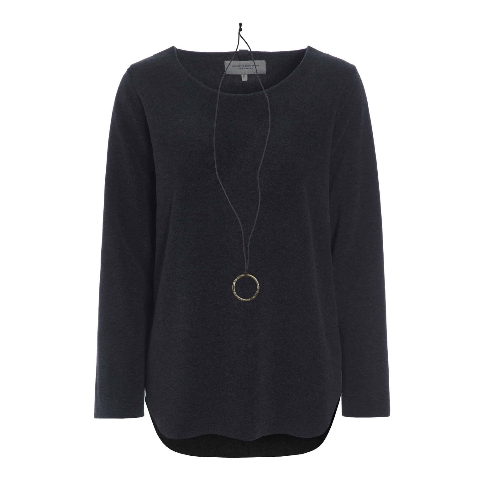 Henriette Steffensen W Bluse med Rundhals