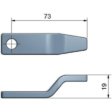 Roca rigel 2,5" lang, medium