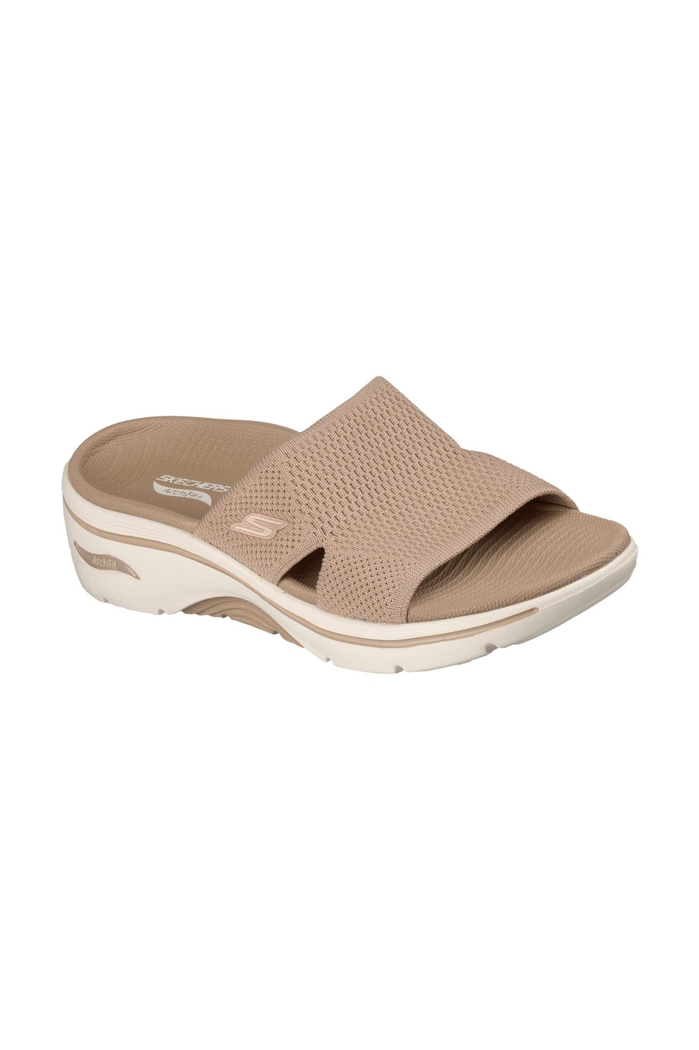 Skechers W Go Walk Arch Fit 2.0 Sandal - - Shoes Natural