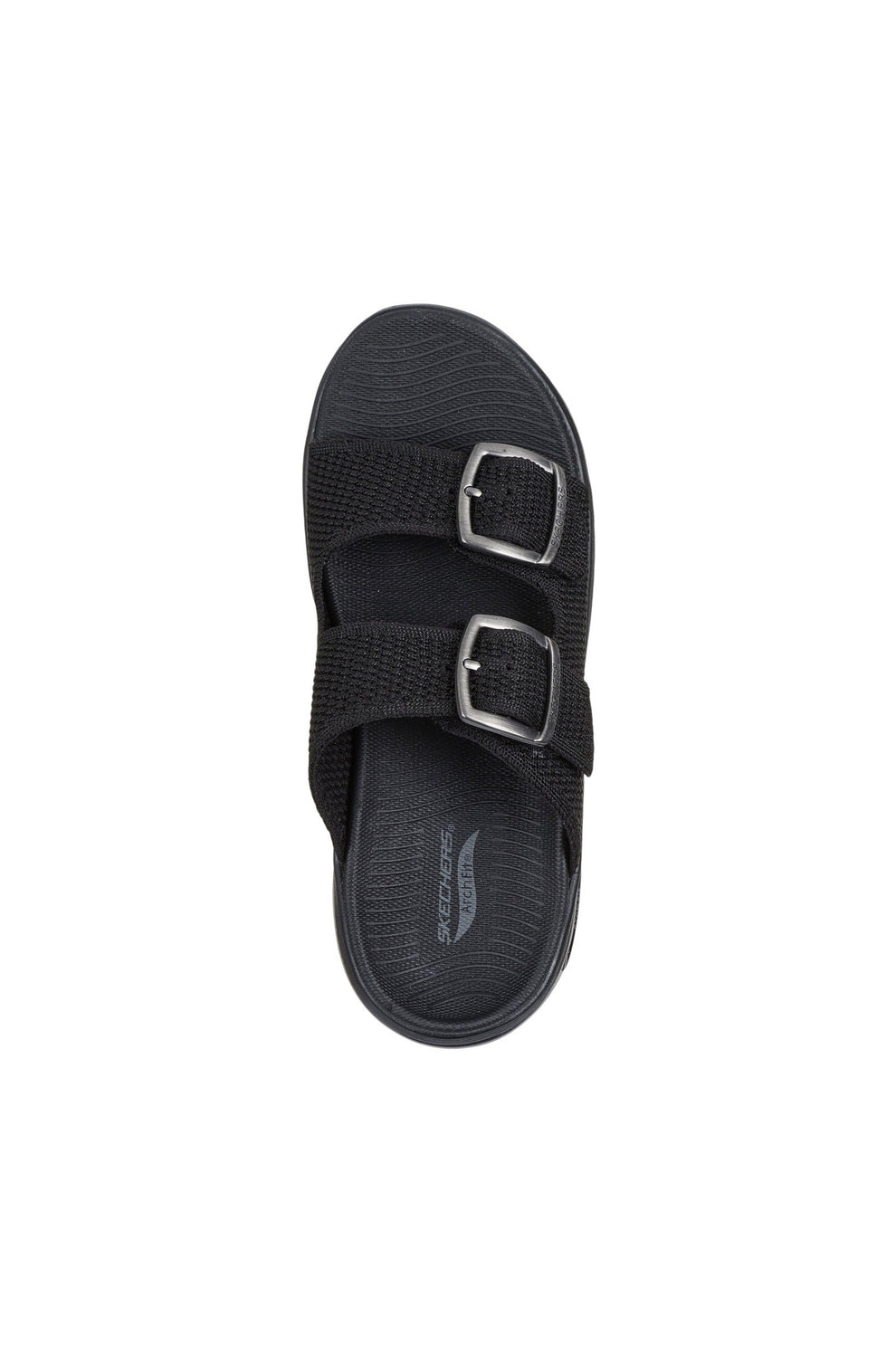 Skechers W Go Walk Arch Fit 2.0 Sandal-C - Shoes Black