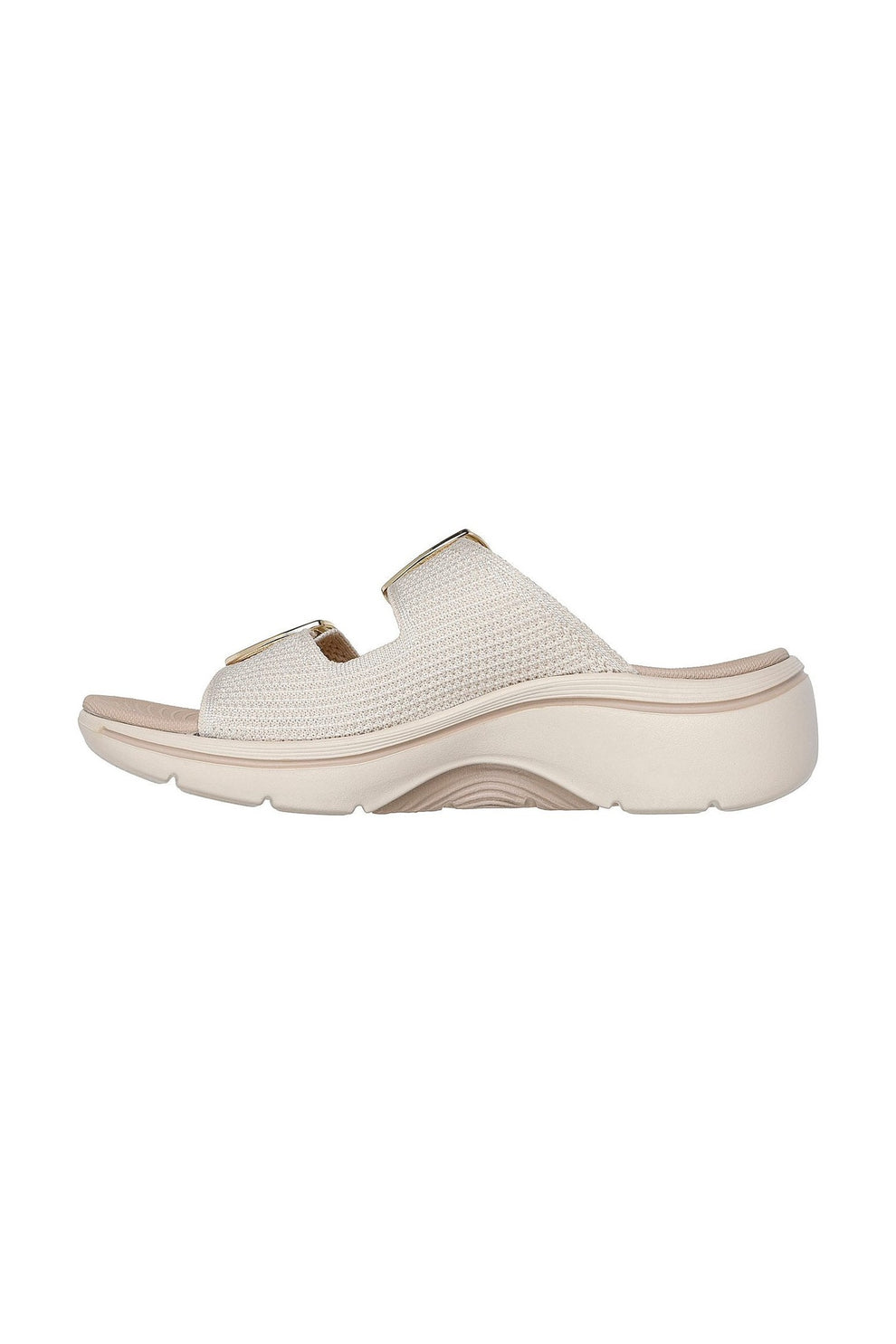 Skechers W Go Walk Arch Fit 2.0 Sandal - C - Natural