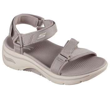 Skechers W Go Walk Arch Fit 2.0 Sandal - Taupe