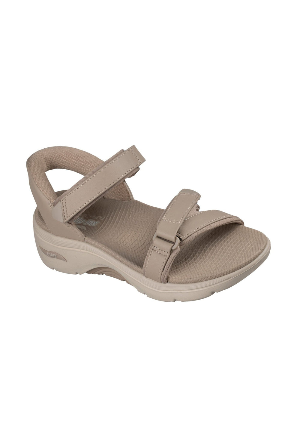 Skechers W Go Walk Arch Fit 2.0 Sandal - Shoes Natural