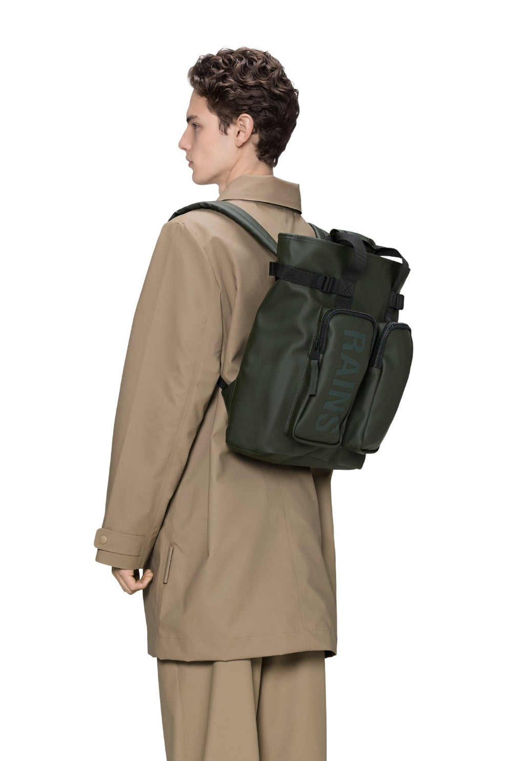 Rains Texel Tote Backpack W3 Green