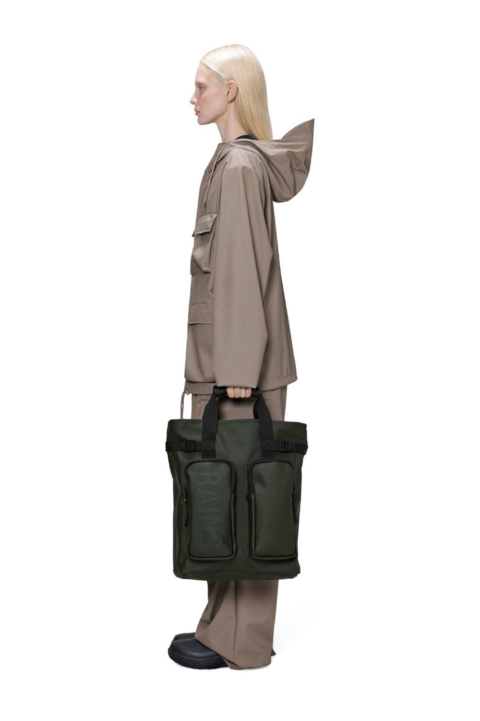 Rains Texel Tote Backpack W3 Green