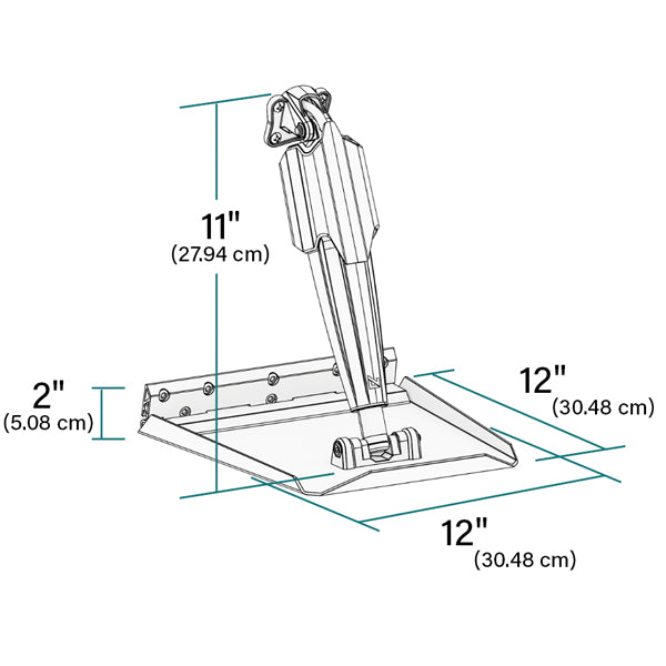 Lenco Edge Mount Trim Tab Kit med Pro Control Auto