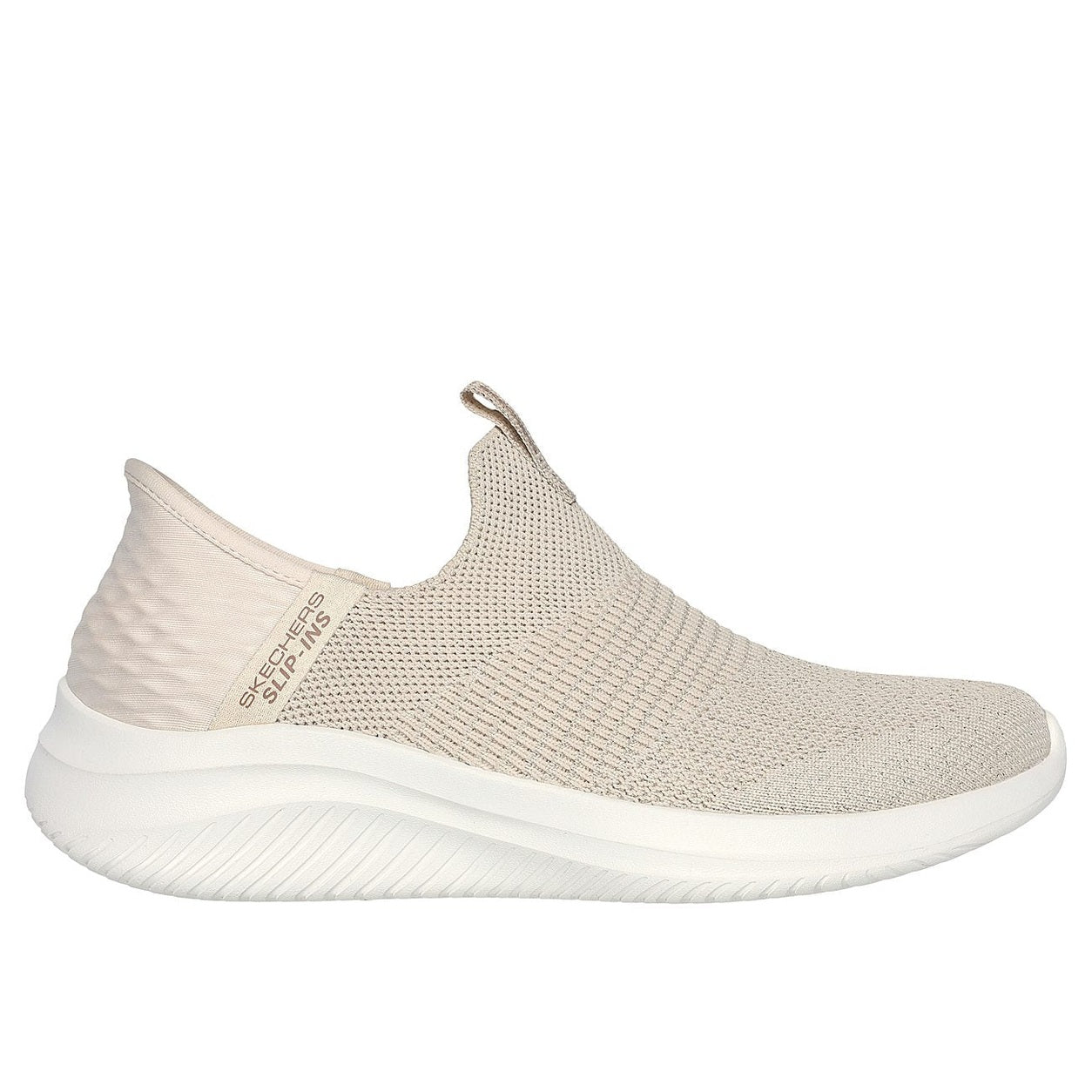 Skechers W Ultra Flex 3.0 Sneakers - Glitter Me - Naturalural/Gold
