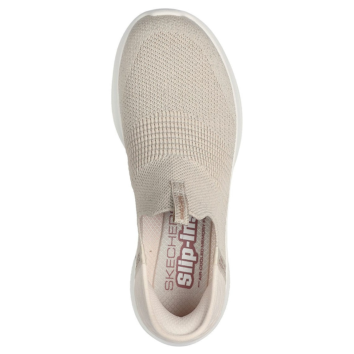 Skechers W Ultra Flex 3.0 Sneakers - Glitter Me - Naturalural/Gold