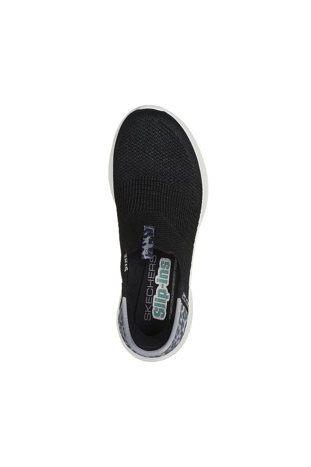 Skechers W Ultra Flex 3.0 Sneakers - Natural Step - Black/Leopard