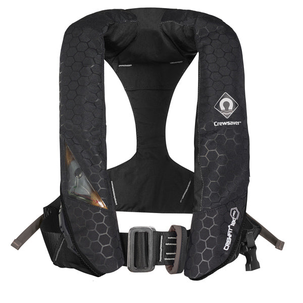 Crewsaver Crewfit+ redningsvest 180N m/D-ring, Sort
