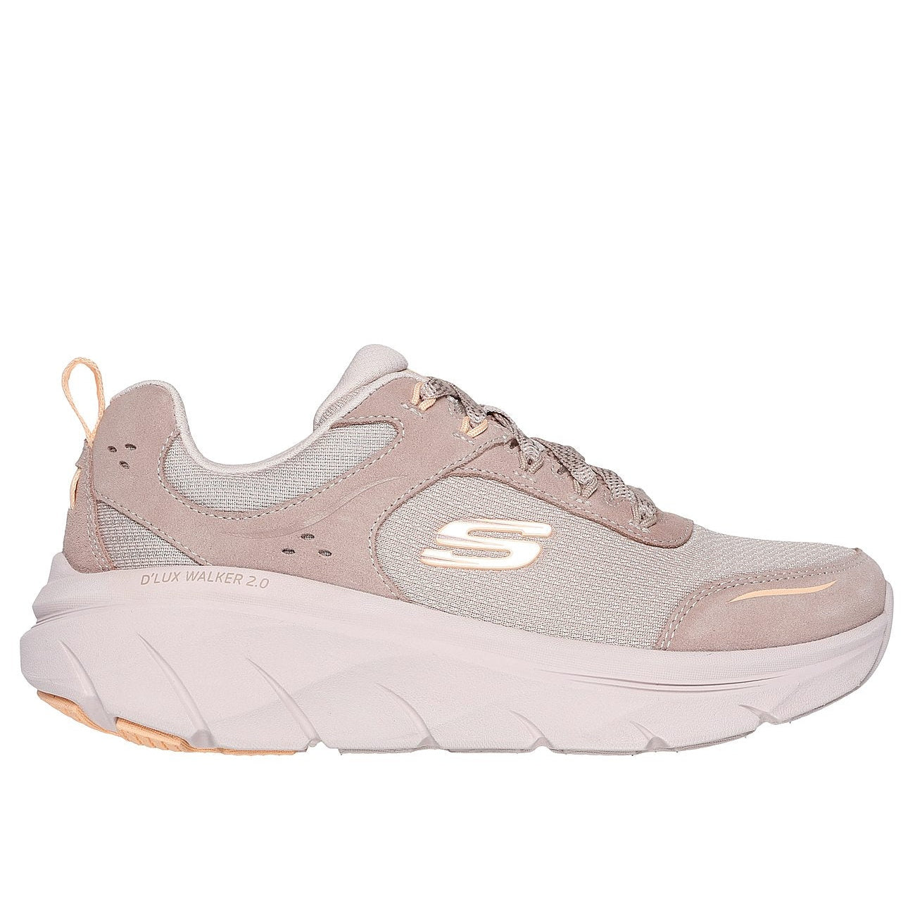 Skechers W D Lux Walker 2.0 Autumn Sun Taupe Orange