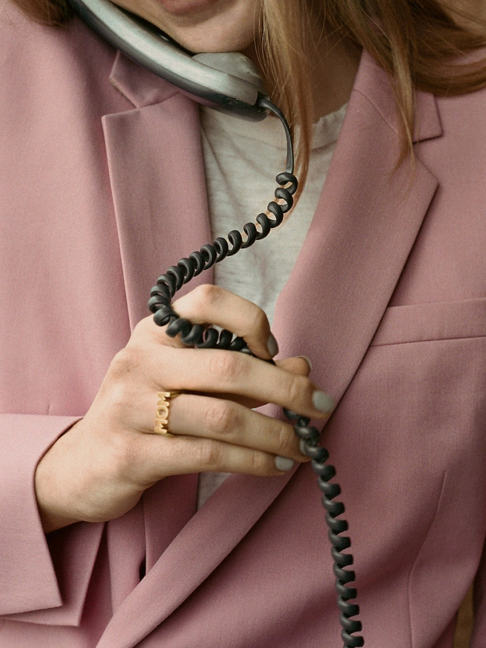 Maria Black MOM Ring Forgyldt