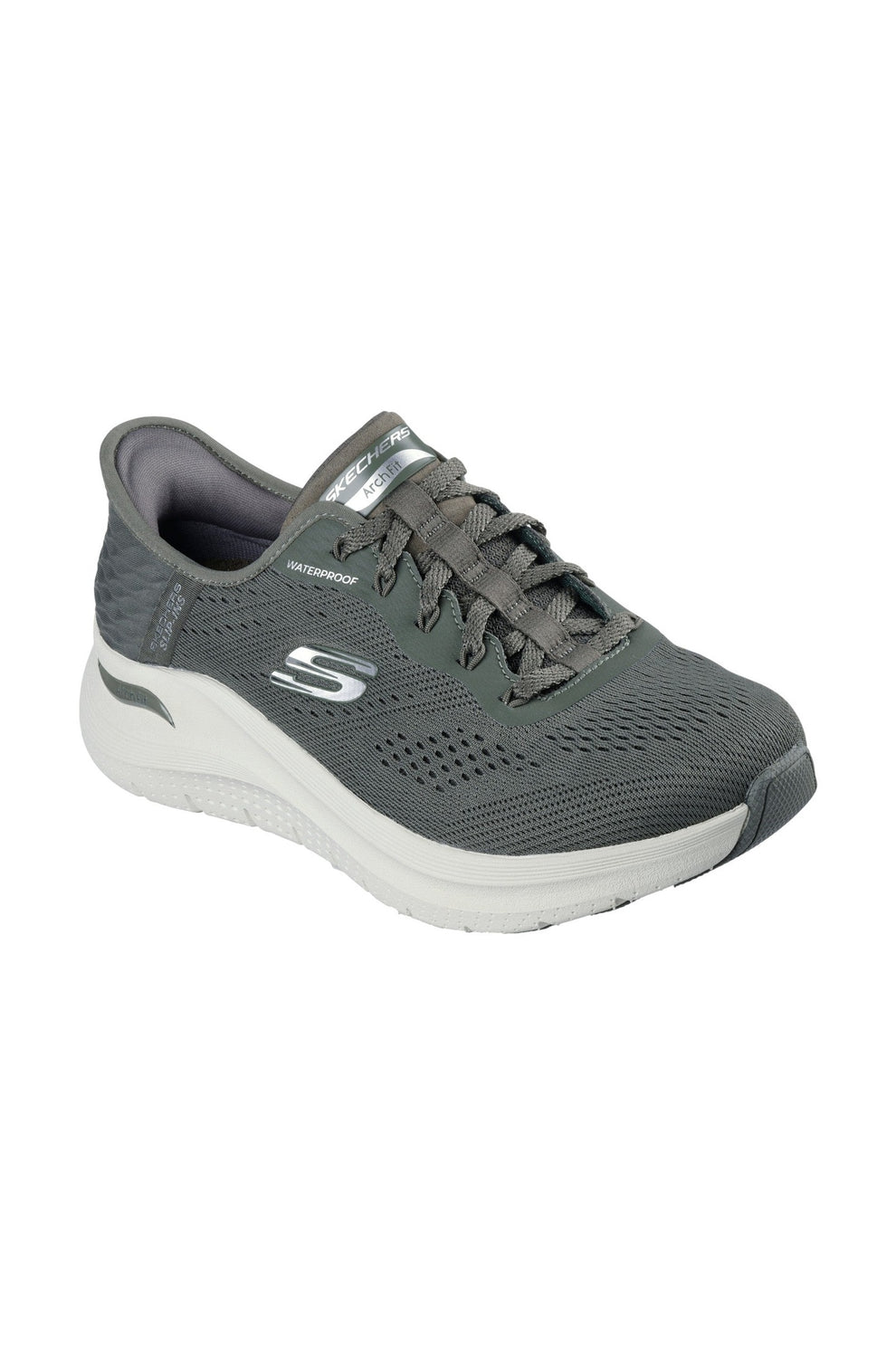 Skechers W Arch Fit 2.0- Morning Mist - Shoes Olive Dame sneakers