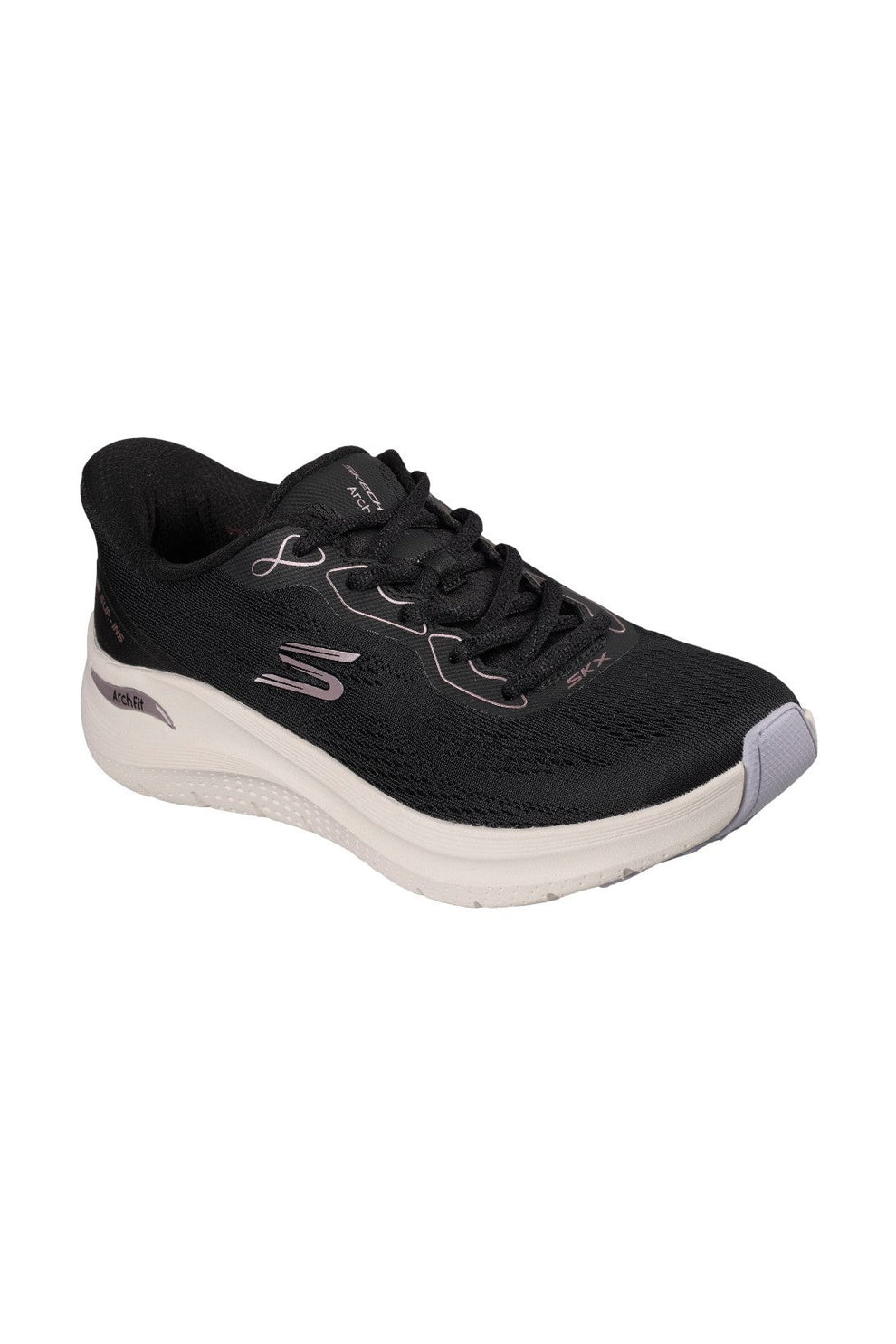 Skechers W Arch Fit 2.0 Sneaker Black Rose Gold