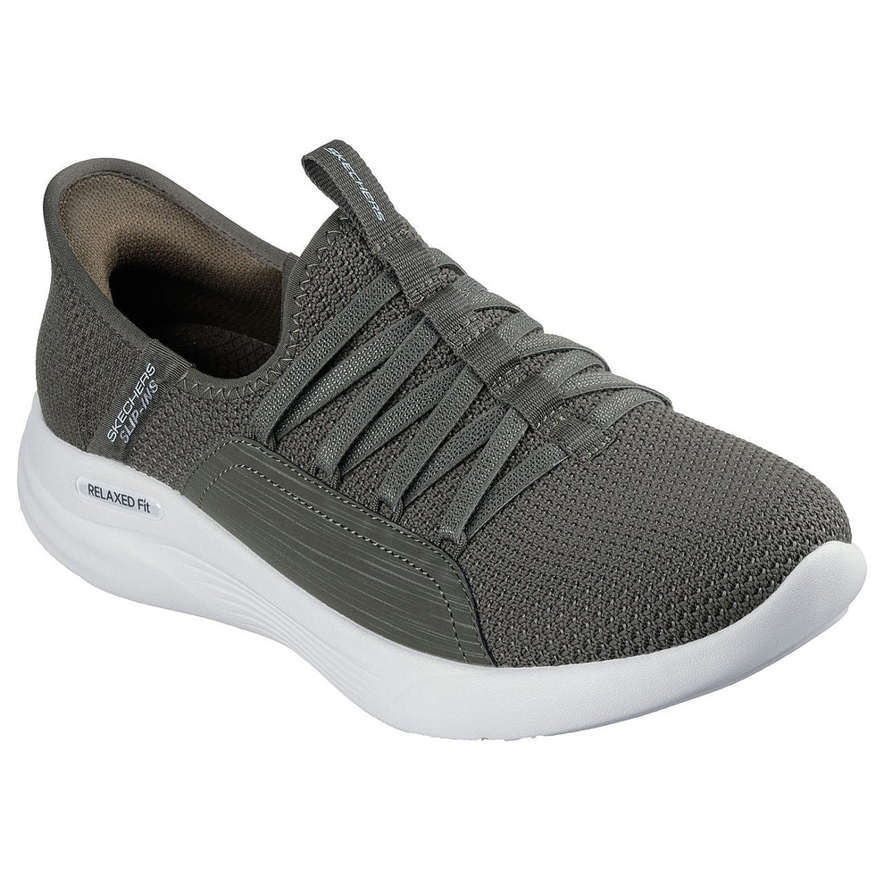 Skechers W Relaxed Fit Sport Ballet Chic Oliven