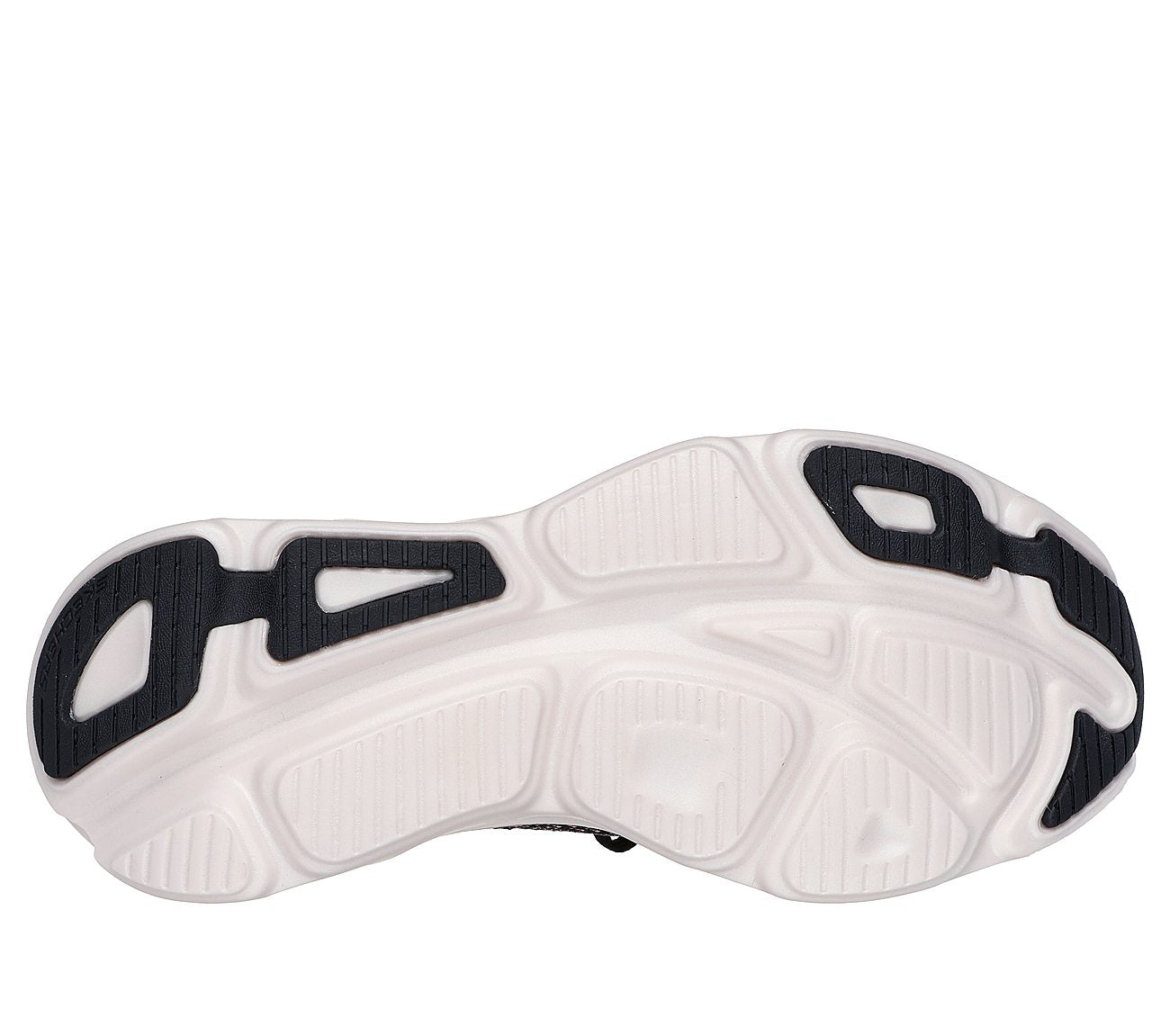 Skechers W D'Lux Vapor-Evening Glow Sneakers - Black/Rosegold