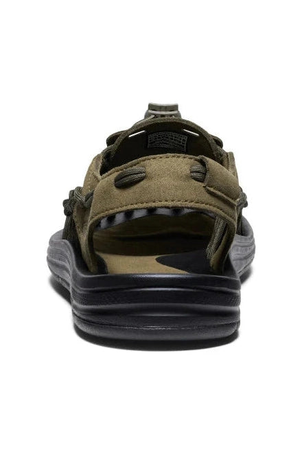 Keen M Uneek Dark Olive Black Sandal