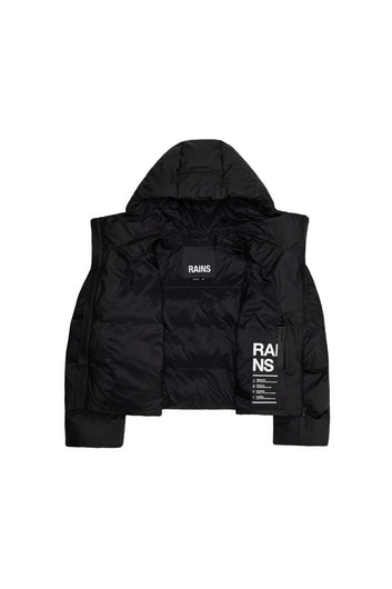 Rains Alta Short Puffer Jacket W3T3 Black