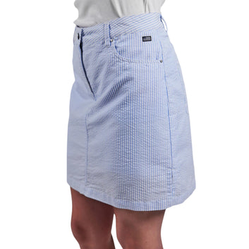 Sebago W Seersucker Skort