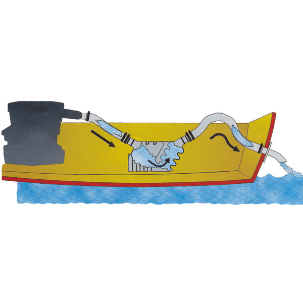 Lyddæmper/vandlås, plast