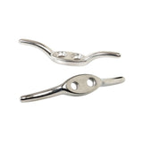 Klampe Rustfri - Flagklampe med buede horn