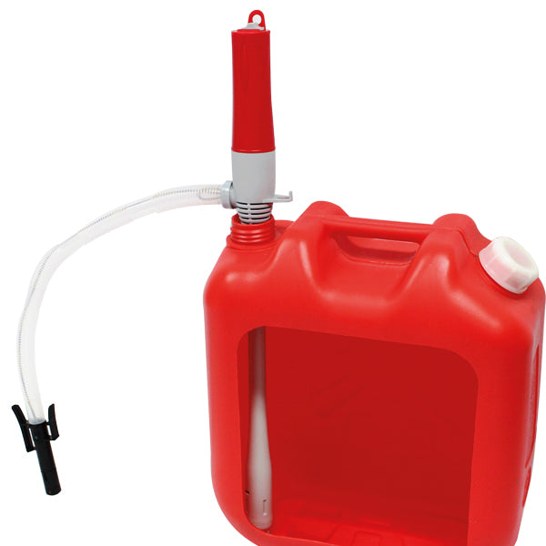 Hævertpumpe - batteridrevet m/autostop sensor