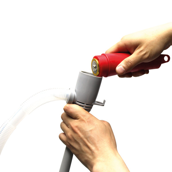 Hævertpumpe - batteridrevet m/autostop sensor