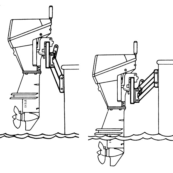 Motorhæve beslag max 50 kg