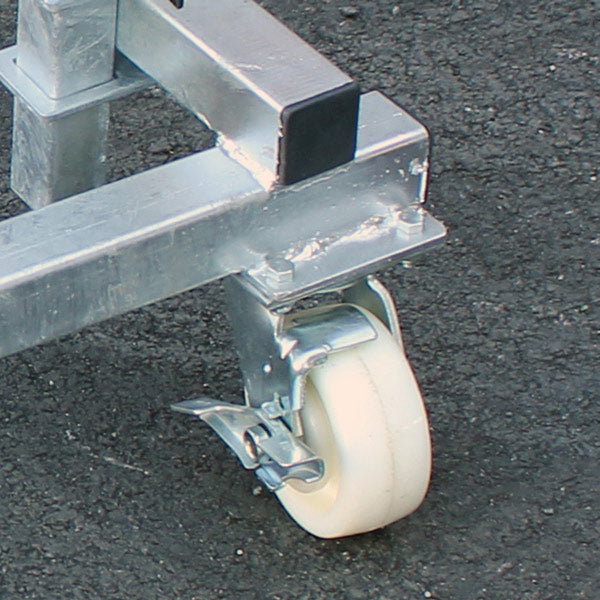 1852 Bådvogn i galvaniseret stål, max 1500kg